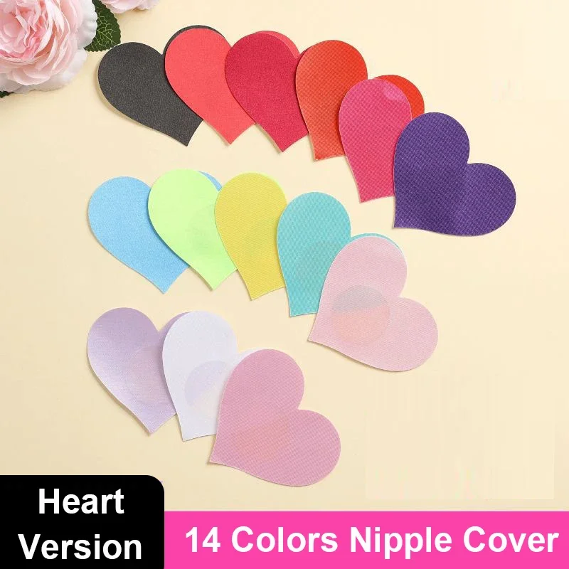 10 warna sekali pakai Poly Sat - Nipple Cover Pasties ulasan dan harga