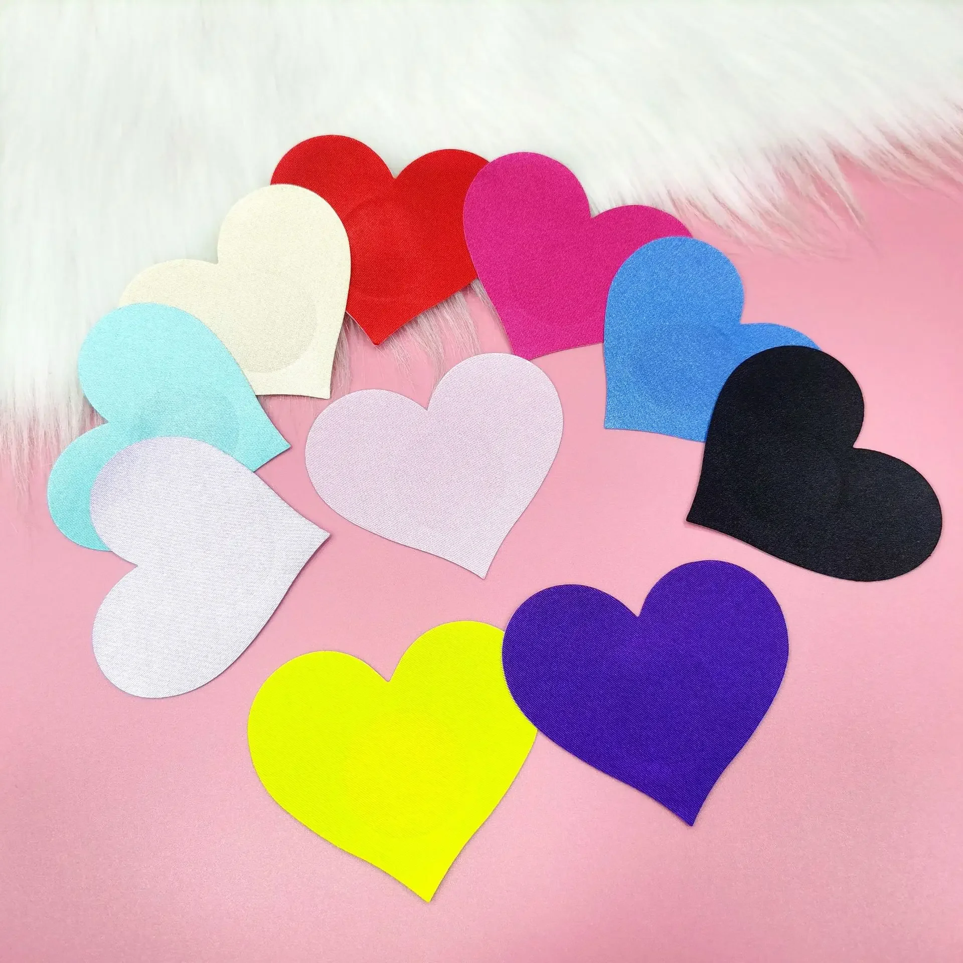 10 warna sekali pakai Poly Sat - Nipple Cover Pasties ulasan dan harga